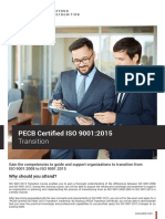 Iso 9001 2015 Transition - 4p