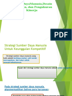 SDM Desain Pekerjaan Dan Pengukuran Kinerja