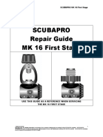 SCUBAPRO MK 16 First Stage Repair Guide