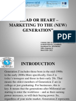 Head or Heart - Marketing To The (New) Generation