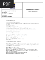 Composição Química da Água Sanitária | PDF | Embalagem e rotulagem ...