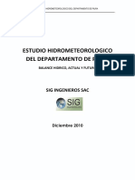 Estudio Hidrometeorologico Piura