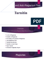 PHD Course Work On Plagiarism and Turnitin