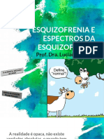 Aula Luciana Esquizofrenia e Espectro Da Esquizofenia