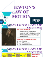 Newtons 2nd Law of Motion