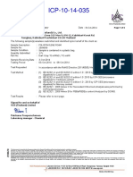PE-Lite Roof Insulation Technical Document - Chemical Content