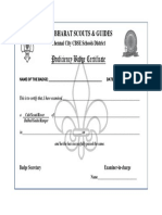 09 - Scout Certificate