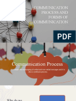 Communication Process and Forms of Communication