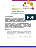 Servicio Escuela de Formacion EFIS Actualizado A Dic.2016