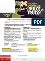 Disfraces Dulce o Truco 2020