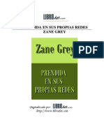 Zane Grey - Prendida en Sus Propias Redes