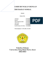 Hukum Dihubungkan Dengan Perubahan Sosial