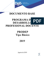 Formación docente Durango 2019