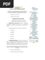 Functia de organizare