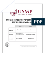 Manual de Registro Académico para Gestión de Notas en SAP