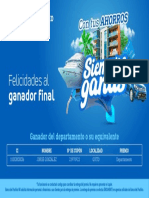 Ganador Octubre Departamento Siempre Ganas