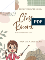 Class Record NNN