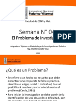 El Problema de Investigación