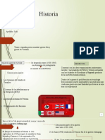 Historia de la Segunda Guerra Mundial y la Guerra Fría