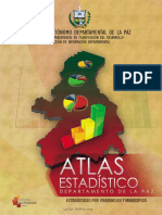 Atlas Estadistico Del Departamento de La Paz