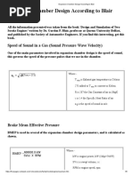 Expansion Chamber Design According To Blair