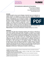 A Interdisciplinaridade Na Mediacao Extrajudicial - Copia