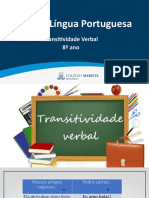 SEMANA 7 - PARTE 4 - Transitividade Verbal