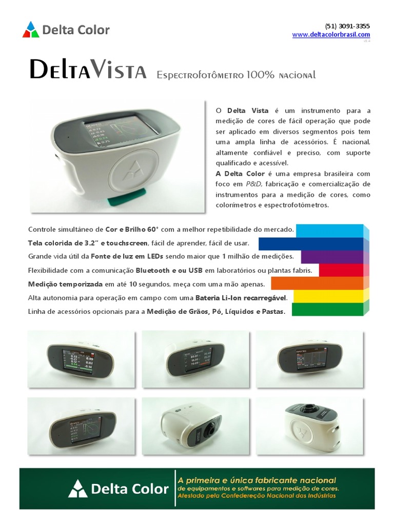 Espectrofotometro Delta Vista | PDF