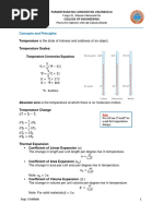 Physics For Engineers - Unit 7 - Heat and Temperature