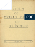 Boletin Instituto Uruguayo de Numismatica N29 ABRIL JUNIO 1968