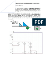 SENAI diagrama comando sistema qualidade peças esteira