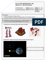 EVALUACIÓN CIENCIA Y TECNOLOGÍA (Diferenciado)