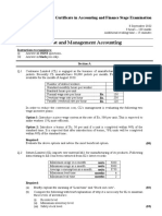 CAF 3 CMA Autumn 2022