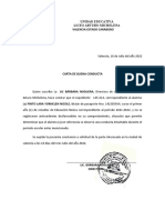 Carta de Buena Conducta