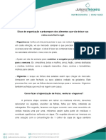 Dicas de Organização e Pré-Preparo Dos Alimentos Que Vão Deixar Sua Rotina Mais Fácil e Ágil