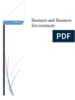 Business and Business Environment (ACK00046-06-22)