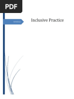 Inclusive Practice