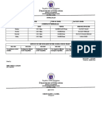 Choral Plan