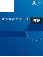 B3's Trading Rulebook Guide