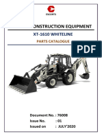 Parts Catalogue of XT-1610 Whiteline Rev-01 On 21-07-20