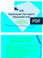 Kepercayaan Dan Agama Masyarakat India