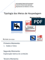 Tipologia Dos Meios de Hospedagem - PDF Download Grátis