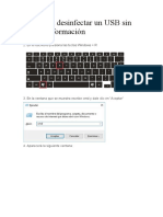 Guía para Desinfectar Un USB Sin Perder Información