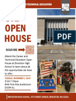 Cte Open House Flyer 2022-23