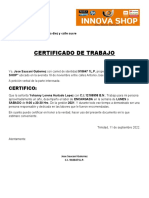 Certificado