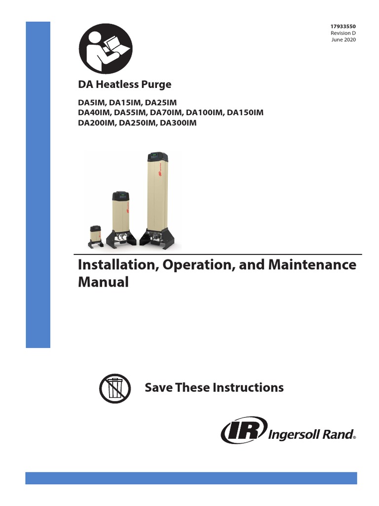 D - DA Operator Manual IR Europe | PDF