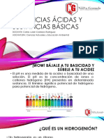 Ácidos y bases: conceptos clave sobre pH, pOH y regulación del equilibrio ácido-base