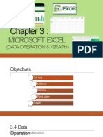 Chapter 3 - Excel Data Operation