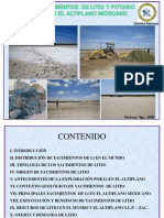 Yacimientos de Litio y Potasio en El Altiplano Mexicano