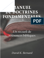 Manuel de Doctrines Fondementales - David K. Bernard